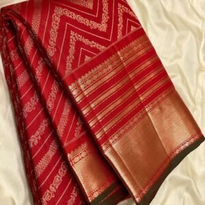 Designer Gadwal Silk
